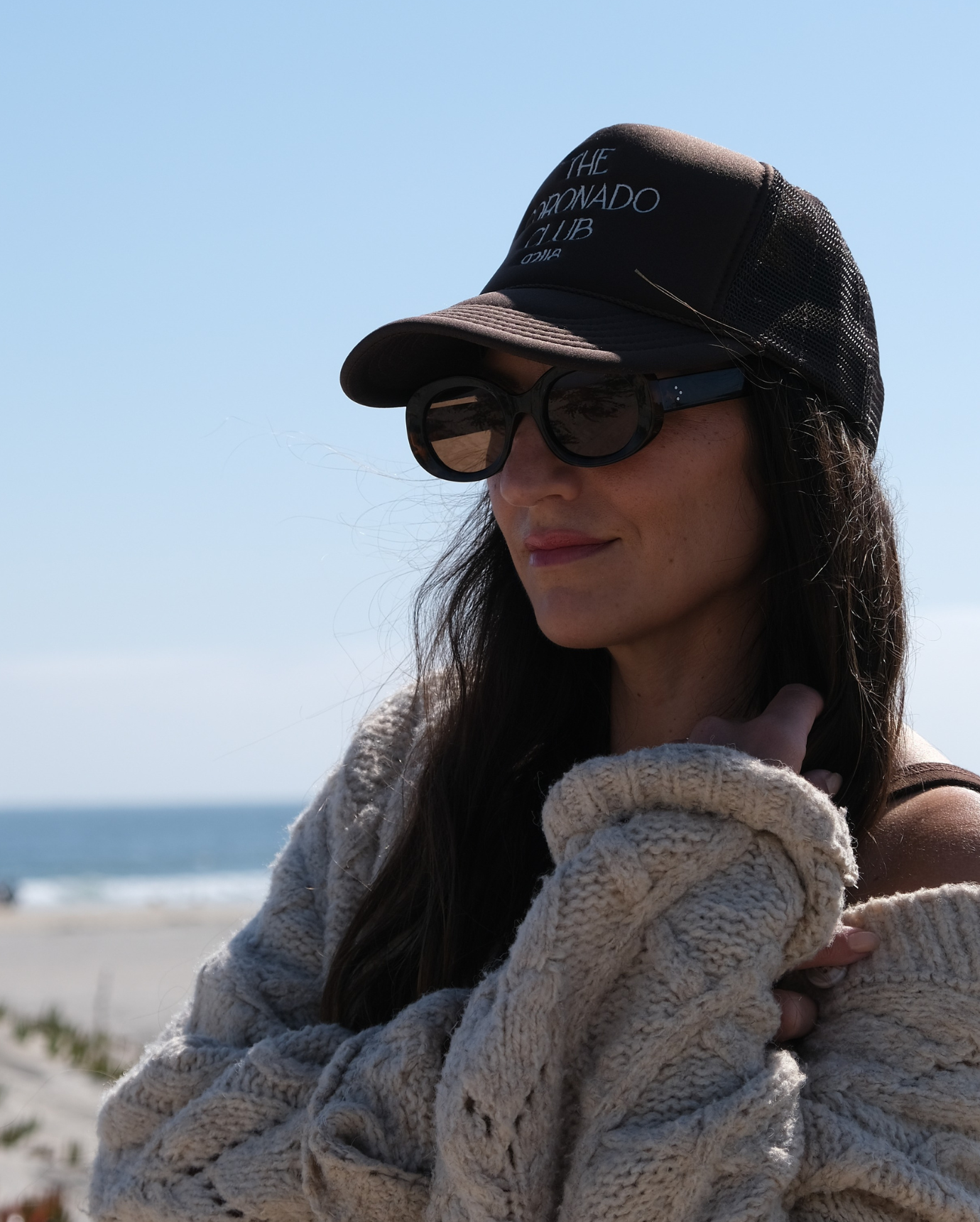 the coronado club™ trucker hat - freckles