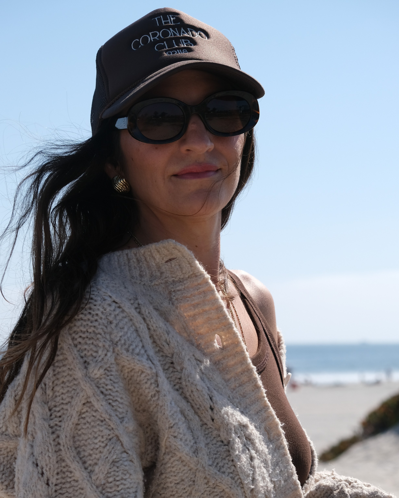 the coronado club™ trucker hat - freckles