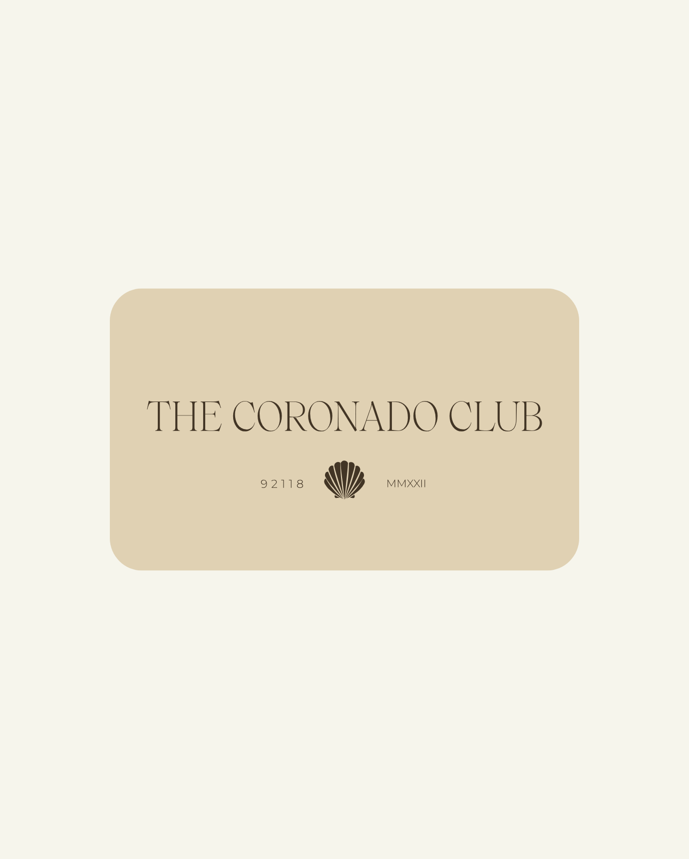 the coronado club™ gift card