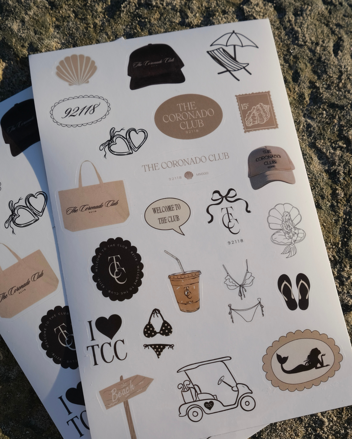 the stickers