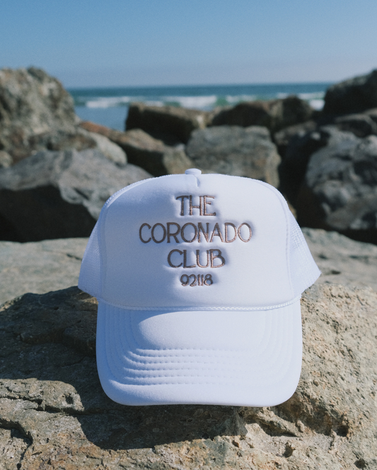 the coronado club™ trucker hat - marshmallow
